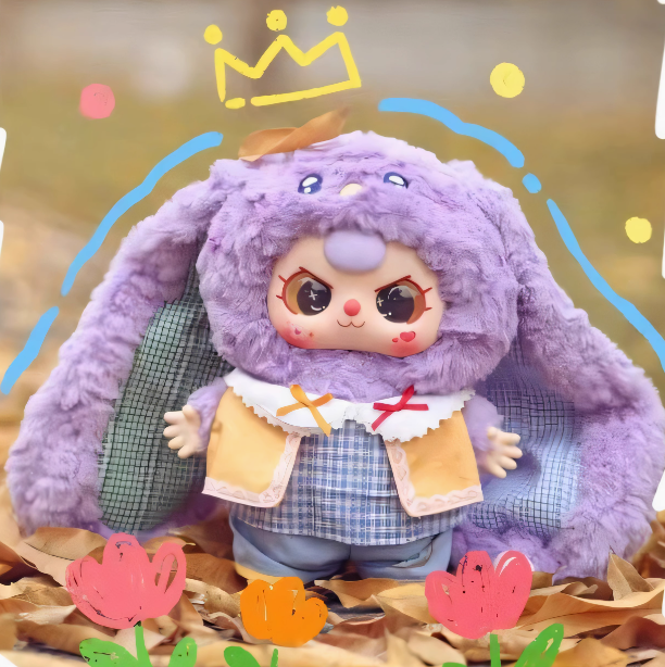 BabyThree娃三岁400%二代毛绒大体盲盒潮玩少女心—毛绒玩偶盲盒