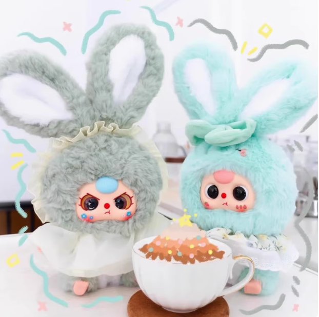 Baby three three-year-old Lily Rabbit Town Second Generation Limited Edition Blind Box Trendy Play Pendant Cute Gift-Plush Doll Blind Box Ornaments