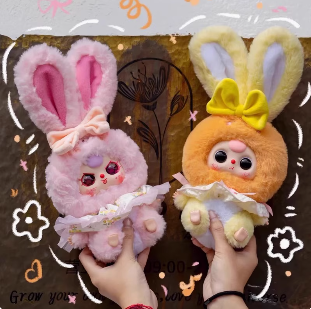 Baby three three-year-old Lily Rabbit Town Second Generation Limited Edition Blind Box Trendy Play Pendant Cute Gift-Plush Doll Blind Box Ornaments