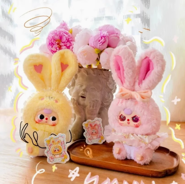 Baby three three-year-old Lily Rabbit Town Second Generation Limited Edition Blind Box Trendy Play Pendant Cute Gift-Plush Doll Blind Box Ornaments