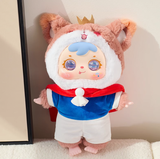 三小毛Samuel童话王国400%体潮玩大娃毛绒盲盒公仔玩偶礼物