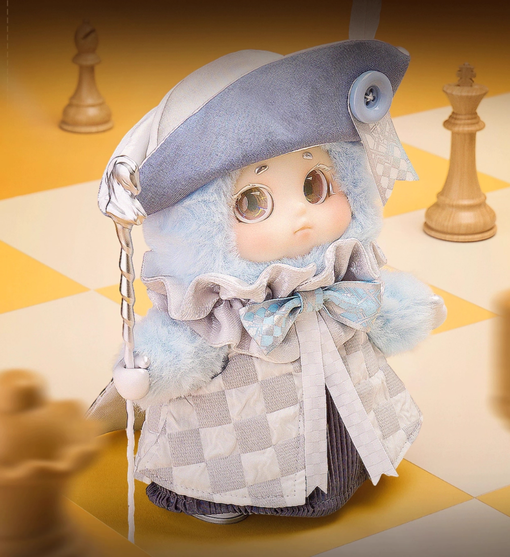 Cino魔法棋盘乐园盲盒毛绒玩偶可爱手办公仔女生礼物玩具收藏 团团堡垒