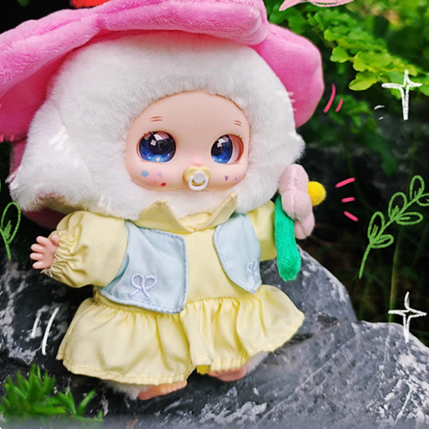 Nobo Spring Tour Flower Team Plush Blind Box Cute Cartoon Doll Children's Birthday Gift Plush Desktop Ornaments