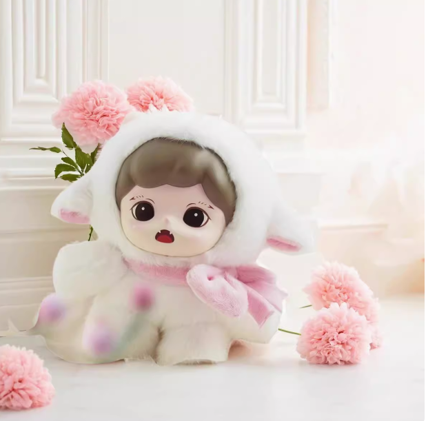 现货绒绒小屋搪胶毛绒盲盒手办包包挂件挂饰—毛绒玩偶盲盒