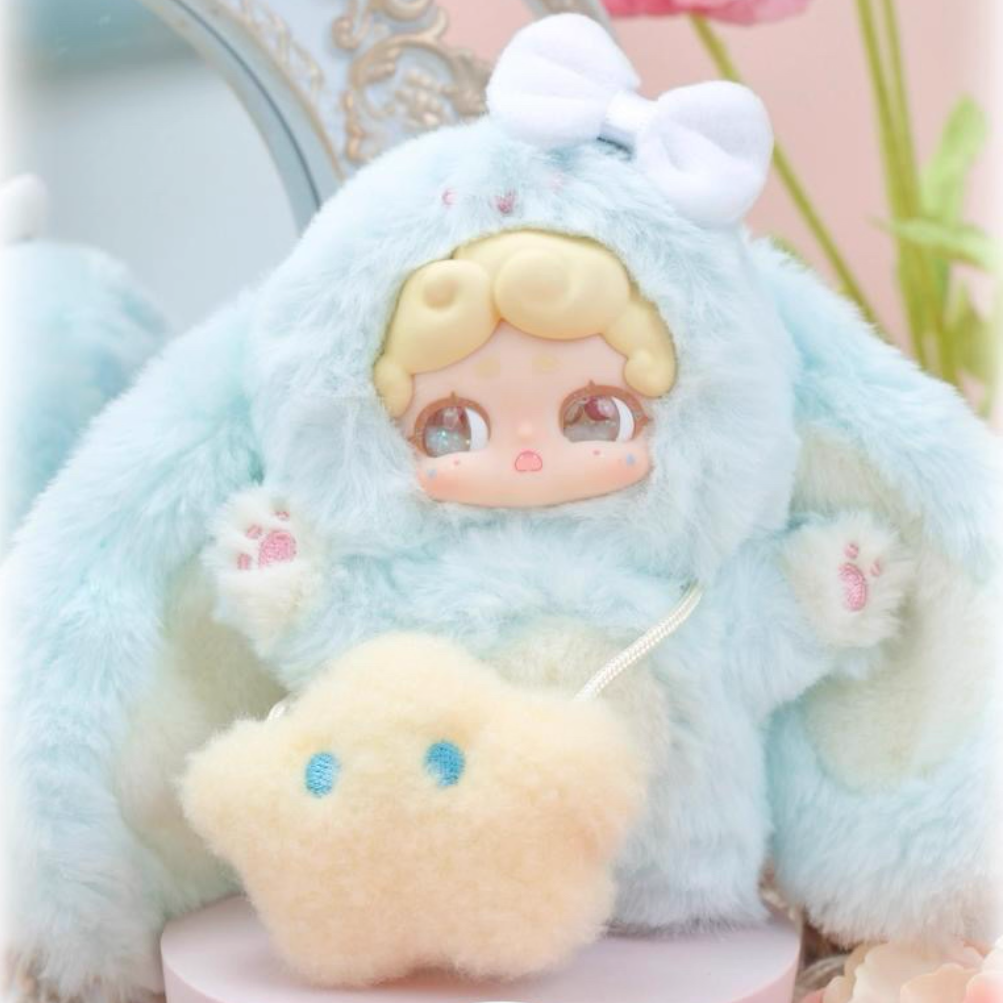 LuckyDeerNai晚安小兔系列毛绒盲盒挂件潮玩手办