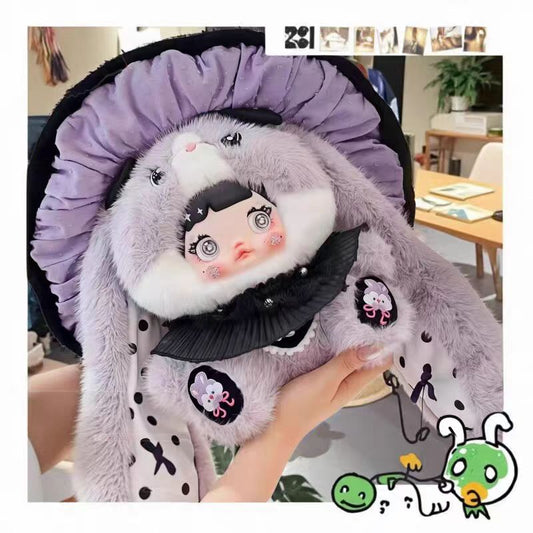 【Nommi】糯米儿400%-蘑菇帽盲盒-大体毛绒-公仔玩偶-可爱-节日礼物