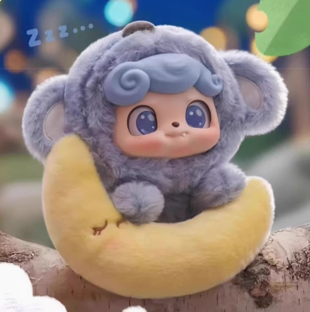 Q宝Q.kid动物幼稚园搪胶毛绒系列盲盒挂件—毛绒玩偶盲盒摆件—礼物