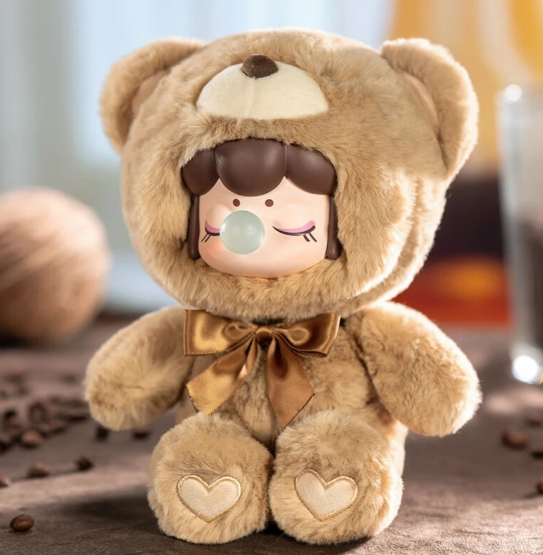 Cute genuine Nanci chocolate colorful plush bear blind box trendy cute vinyl figure gift ornaments single pack random delivery [there is a probability of hidden models]