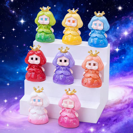 Link 10-Little cute toy - mini version doll - gradient color - three-dimensional cartoon desktop luminous gadget