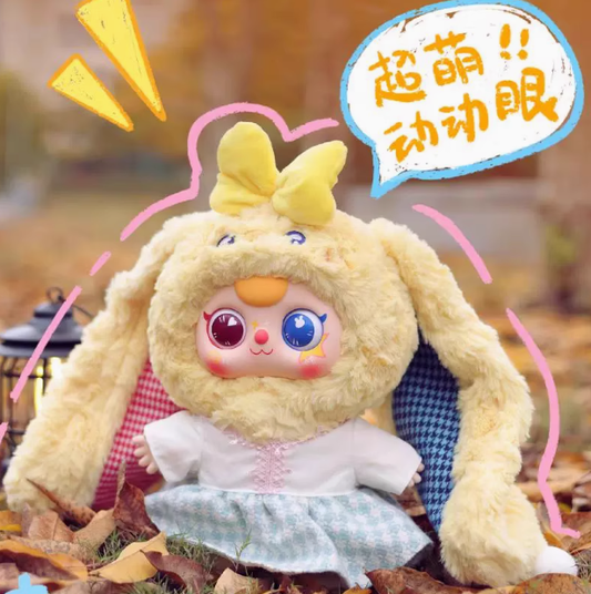 BabyThree娃三岁400%二代毛绒大体盲盒潮玩少女心—毛绒玩偶盲盒
