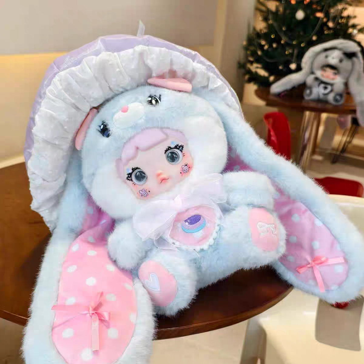 【Nommi】糯米儿400%-蘑菇帽盲盒-大体毛绒-公仔玩偶-可爱-节日礼物