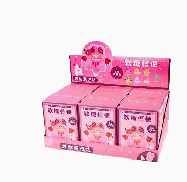 Plush Doll Blind Box-Soft Candy Messenger Surprise Blind Box Desk Decoration Doll Student Birthday Gift Children's Toy