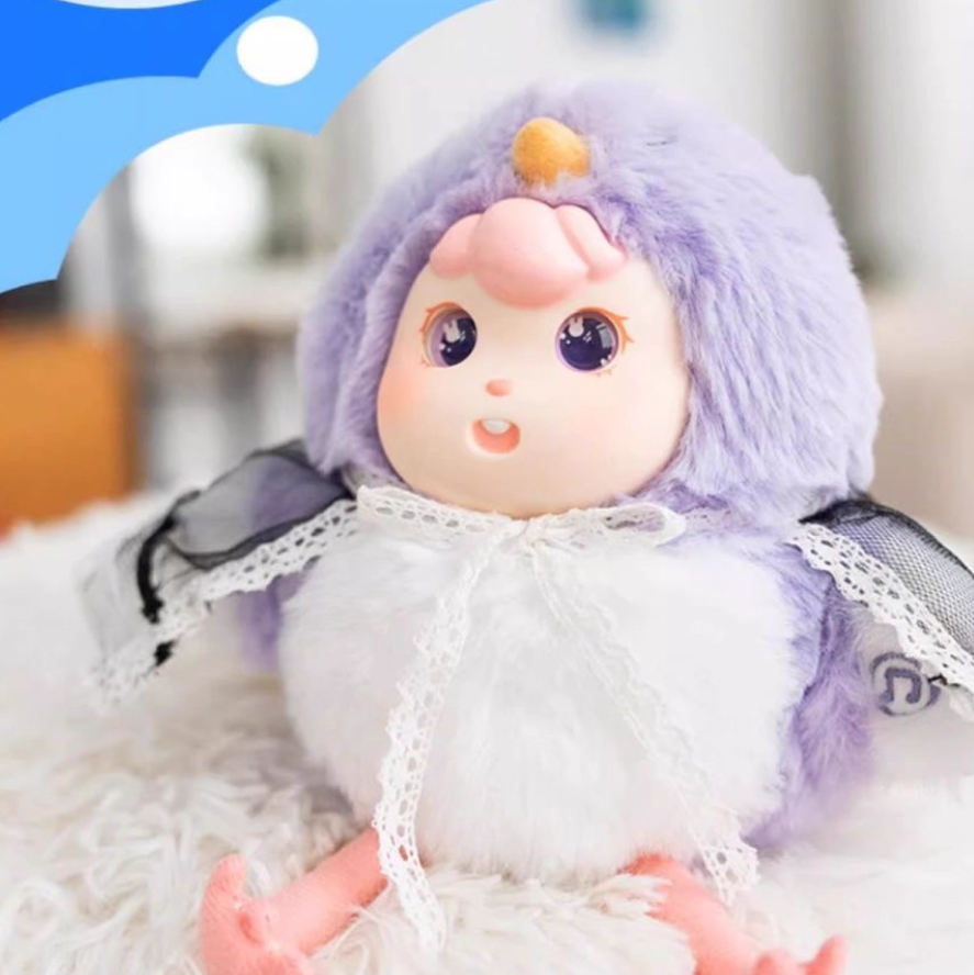 天空之萌盲盒毛绒发声手办公仔玩偶女生日礼物摆件-正版巴风特小羊