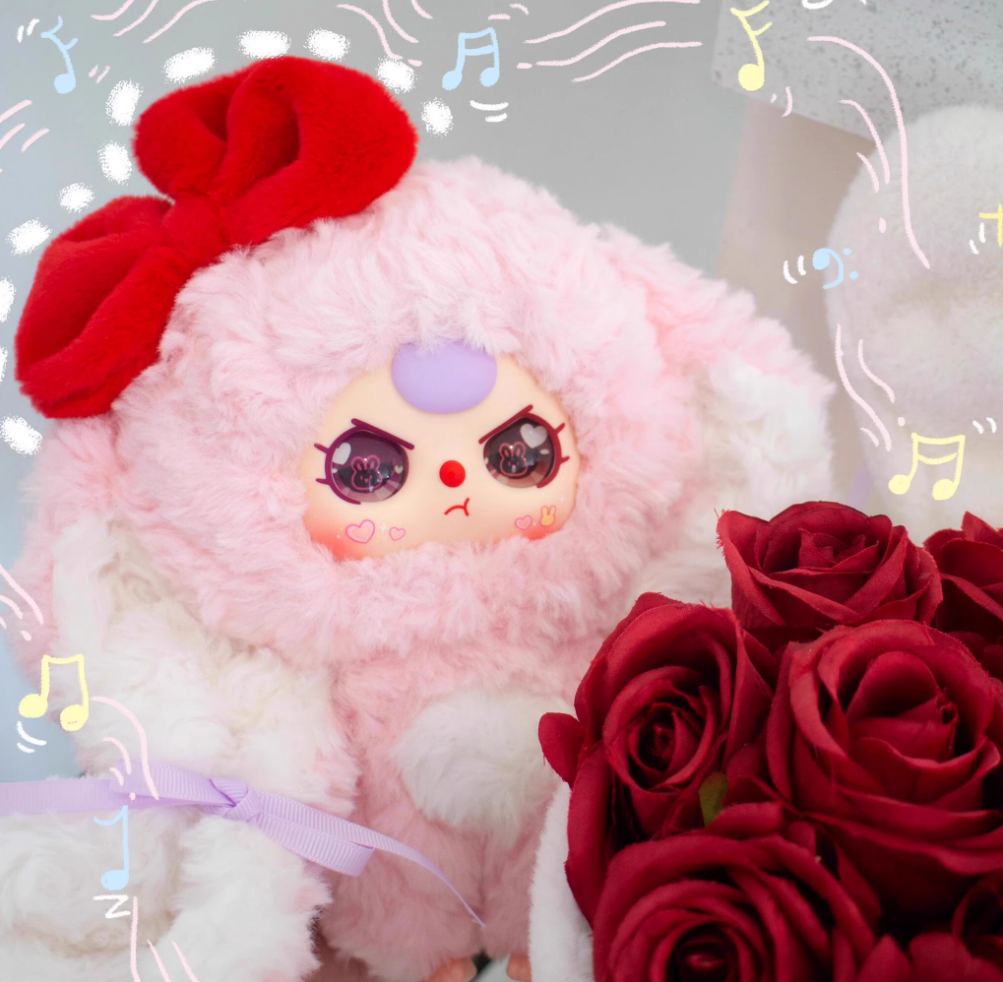 赤ちゃんの3歳のウサギが戻ってくるブラインドボックスシリーズぬいぐるみトレンディな遊び飾りペンダント飾りかわいい人形ウサギが戻ってくる