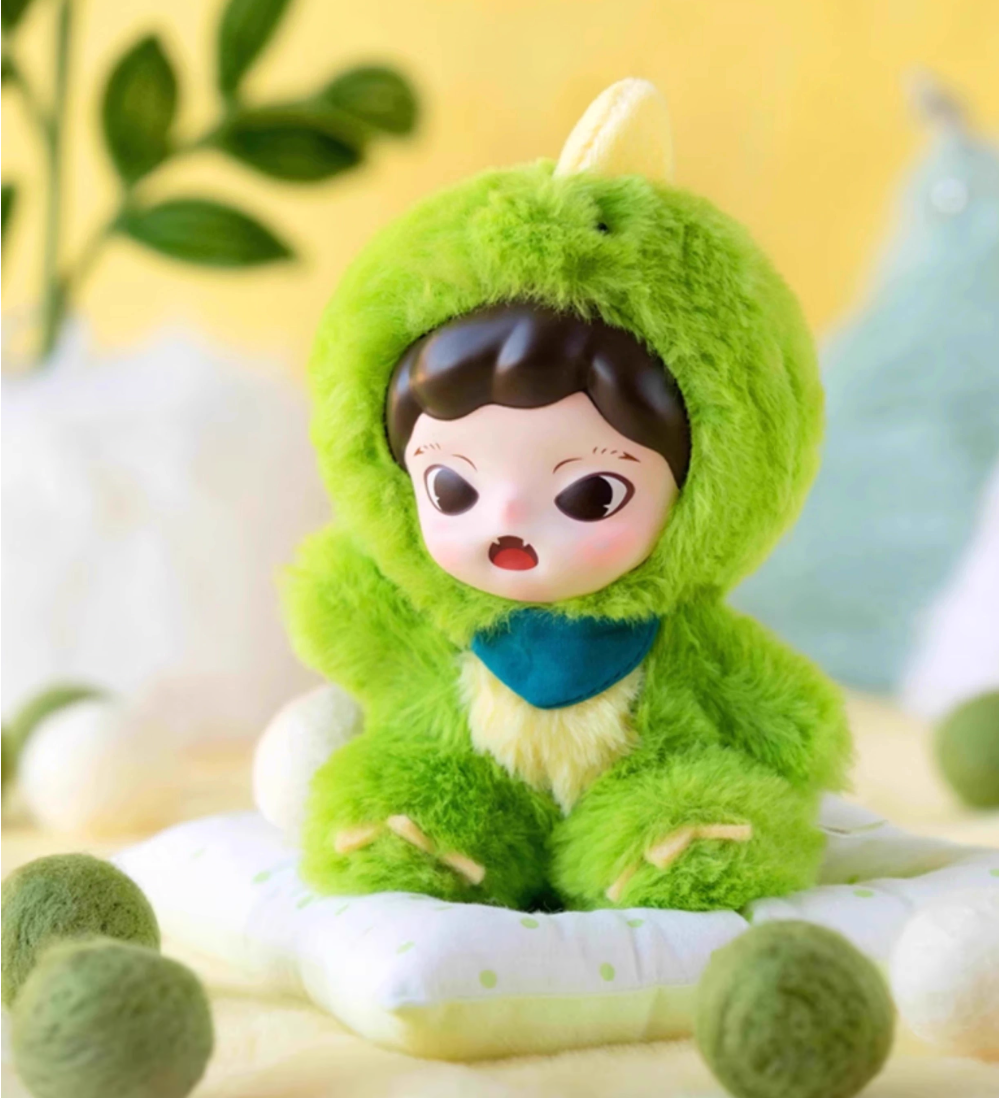 现货绒绒小屋搪胶毛绒盲盒手办包包挂件挂饰—毛绒玩偶盲盒