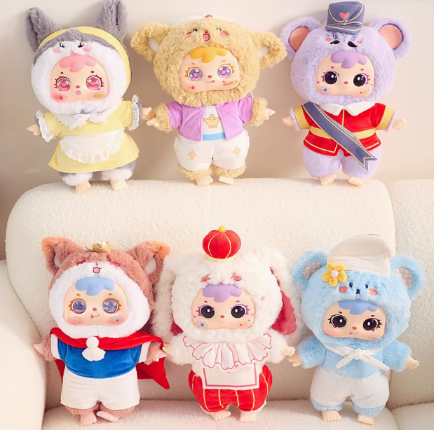 Samuel fairy tale kingdom 400% body trendy big baby plush blind box doll doll gift