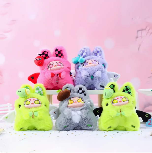Plush Doll Blind Box-Soft Candy Messenger Surprise Blind Box Desk Decoration Doll Student Birthday Gift Children's Toy