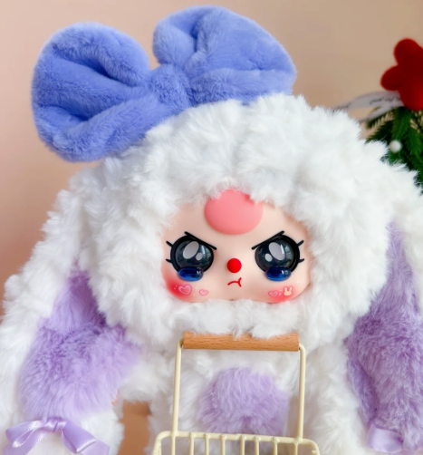 赤ちゃんの3歳のウサギが戻ってくるブラインドボックスシリーズぬいぐるみトレンディな遊び飾りペンダント飾りかわいい人形ウサギが戻ってくる