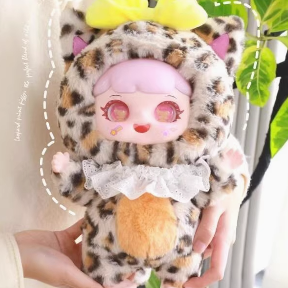 Naughty bag 400% general first generation plush series blind box trendy cute doll gift-plush doll blind box