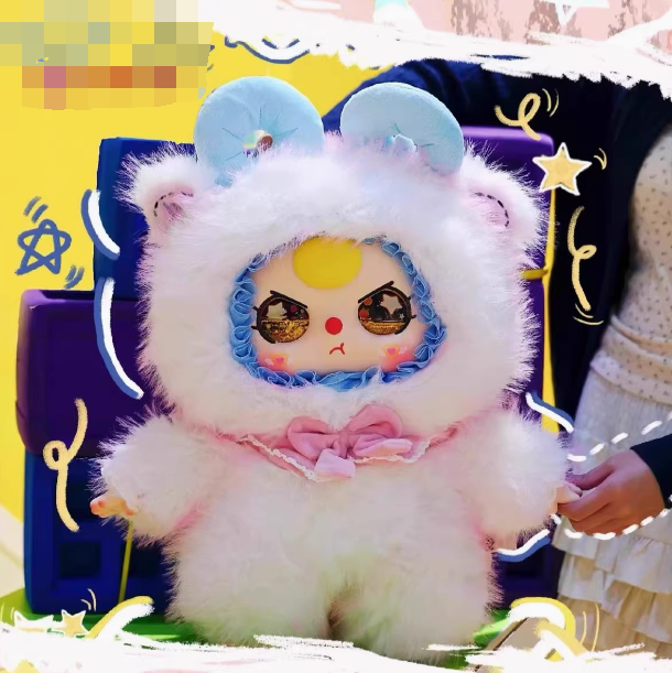 娃三岁AI800%体智能玩具对话手办毛绒公仔玩偶盲盒女孩生日礼物-可智能对话