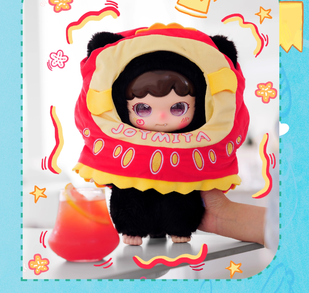 Baby three-year-old little sweet tooth 400 pieces - plush doll blind box - plush blind box trendy cute gift