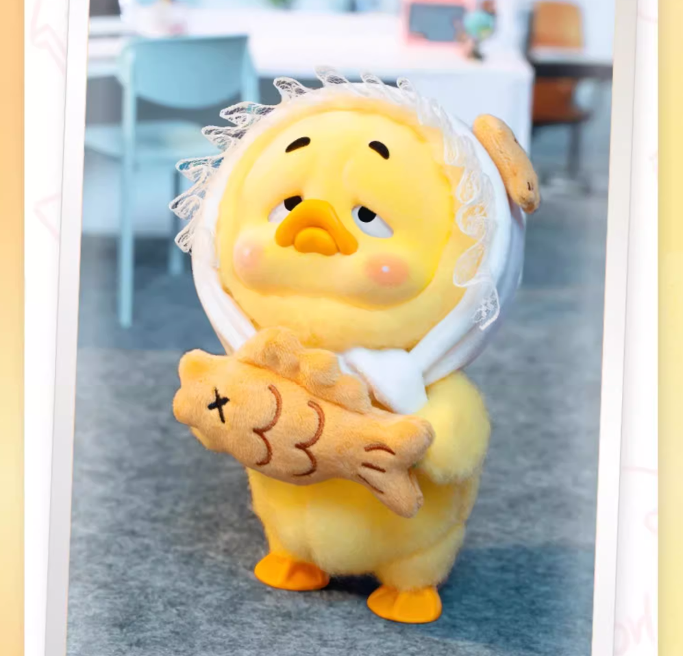 Annoying duck, annoying duck at work, trendy toy, blind box doll, exquisite duck, worker gift - plush doll blind box ornaments