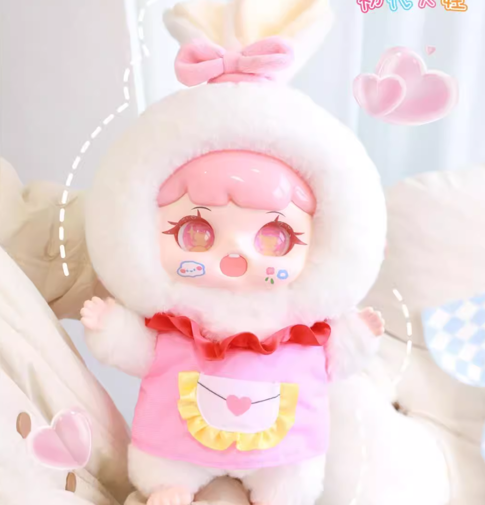 Naughty bag 400% general first generation plush series blind box trendy cute doll gift-plush doll blind box