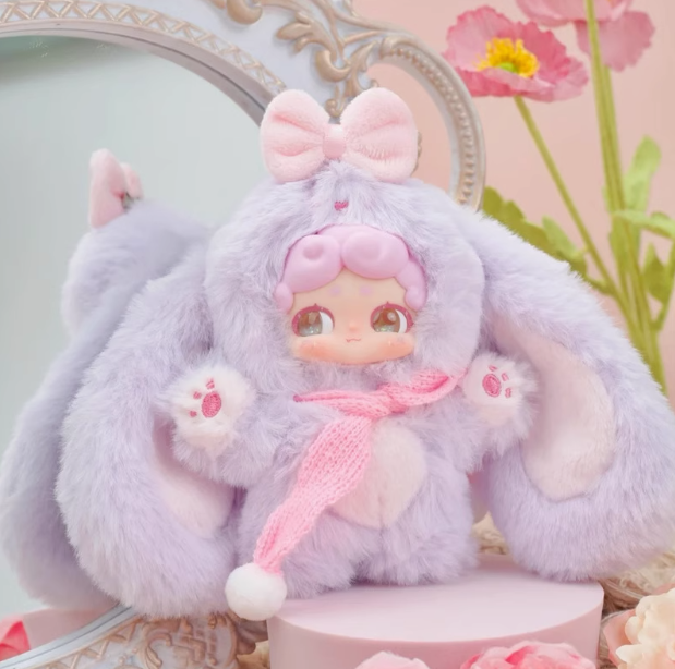LuckyDeerNai晚安小兔系列毛绒盲盒挂件潮玩手办