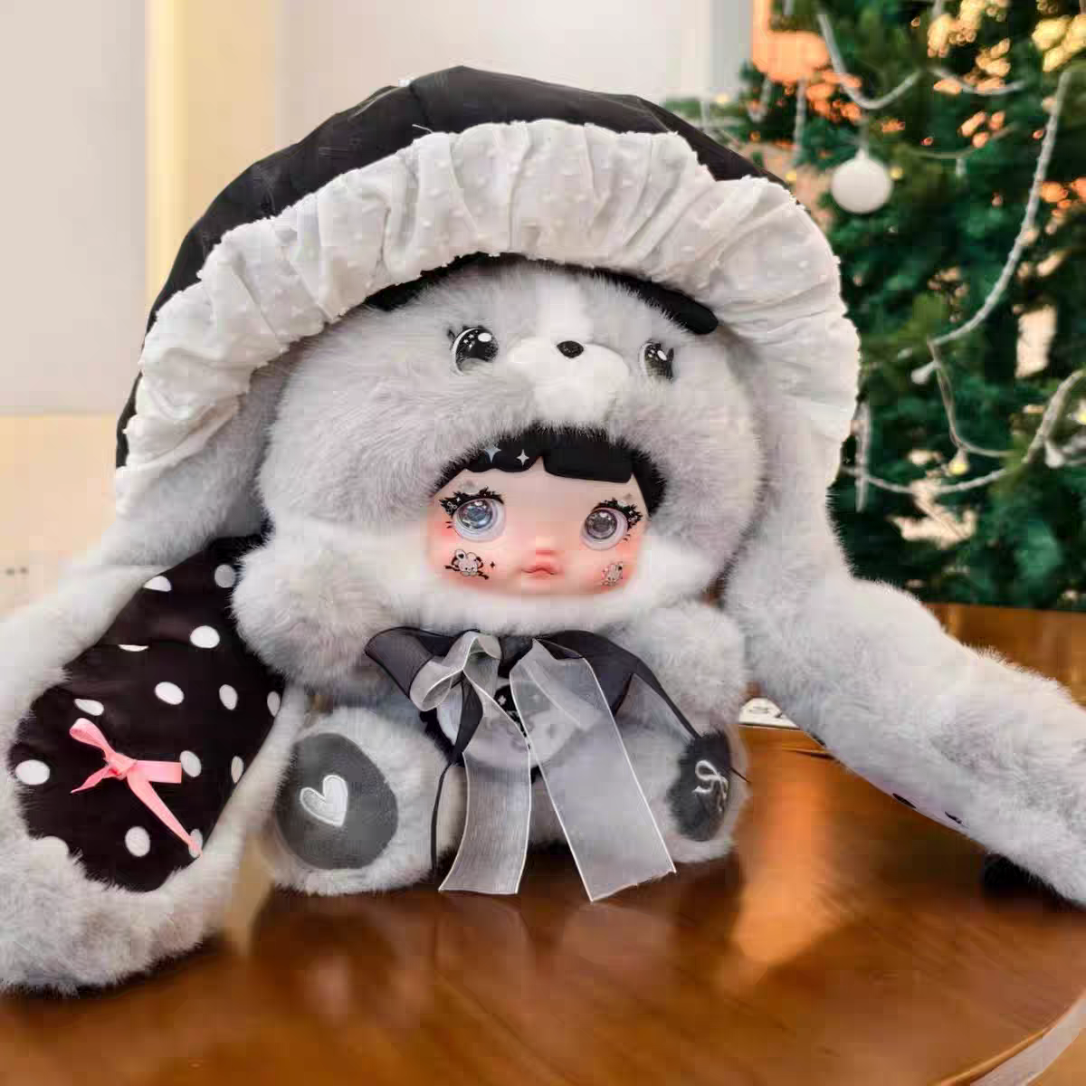 【Nommi】糯米儿400%-蘑菇帽盲盒-大体毛绒-公仔玩偶-可爱-节日礼物